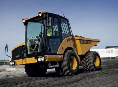 New Hydrema Dump Truck moving on work site