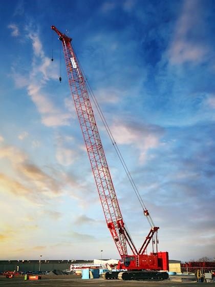 New Manitowoc Crane under the sky for Sale