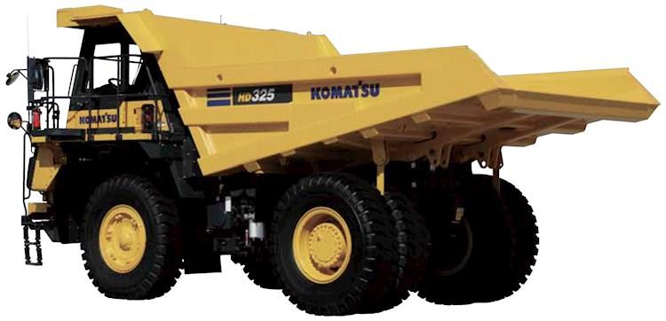 New Komatsu HD325-8 Mechanical Dump Truck for Sale | Kirby-Smith