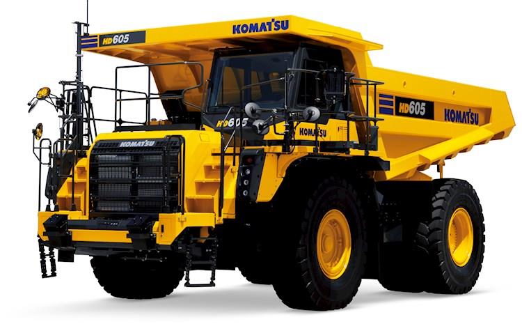 New Komatsu HD605-8 Mechanical Dump Truck for Sale | Kirby-Smith