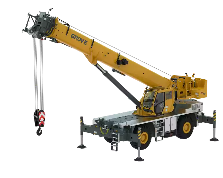 Grove GRT765 and GRT780 were presented to customers at the Manitowoc Crane Days event. Deliveries are set for later this year. 