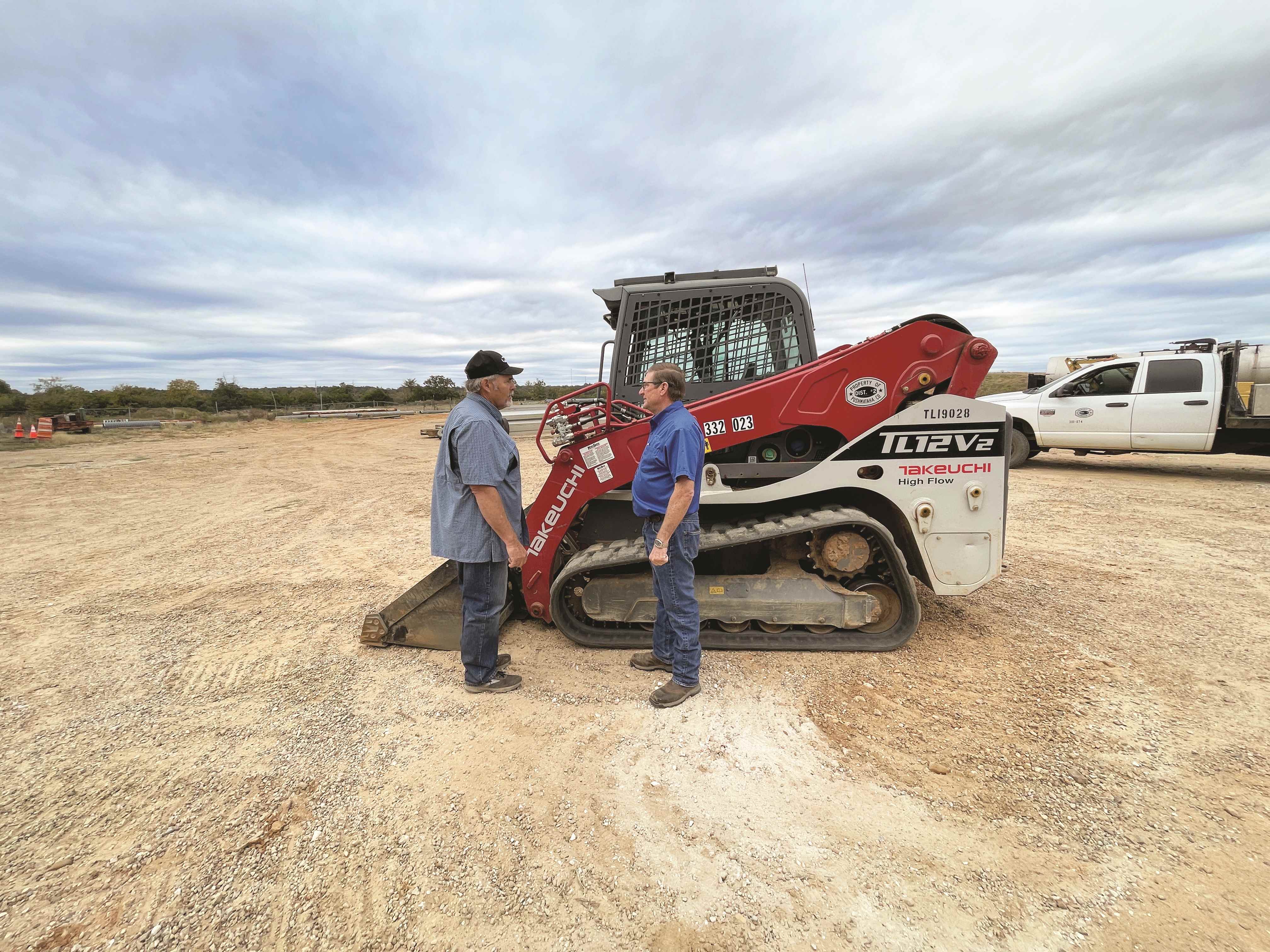 Dependable Takeuchi Equipment helps Pushmataha handle its own road maintenance