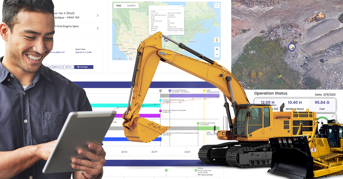 My Komatsu helps contractors get in-depth fleet analysis