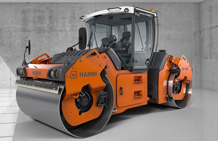 Hamm HD+ 140i VV Tandem Roller | New Equipment | Kirby-Smith Machinery