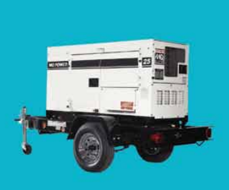 Multiquip WhisperWatt 25 kVA generator