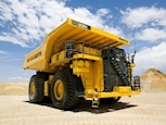 New Komatsu Mining Truck Ready for Work