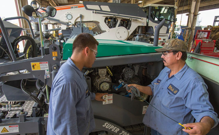 heavy equipment technicians